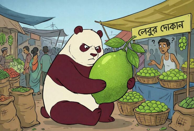 Lemon prices increased by over 100%. Four large pieces now cost 120 Taka.