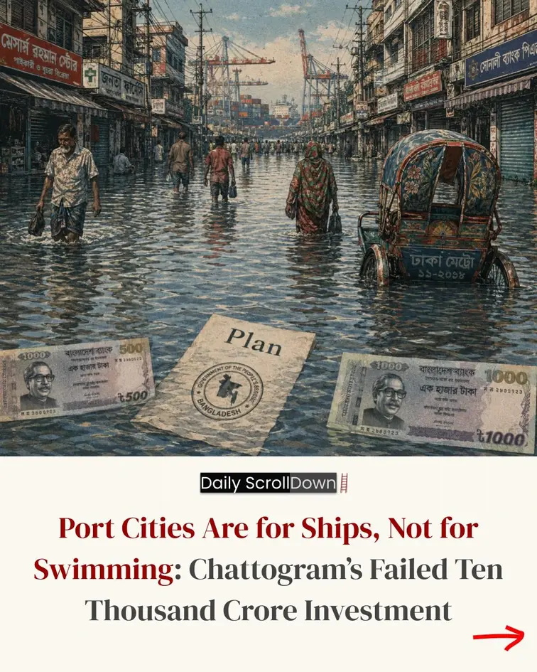 chittagong_flood_water_logging_10 thousand_crore_port_mongla_economy_loss